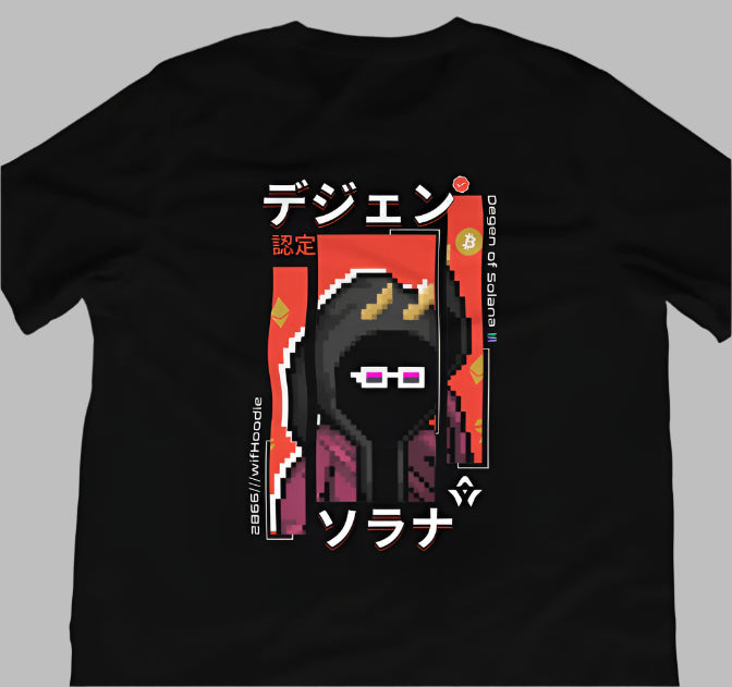 Certified Degen JP NFT Tee