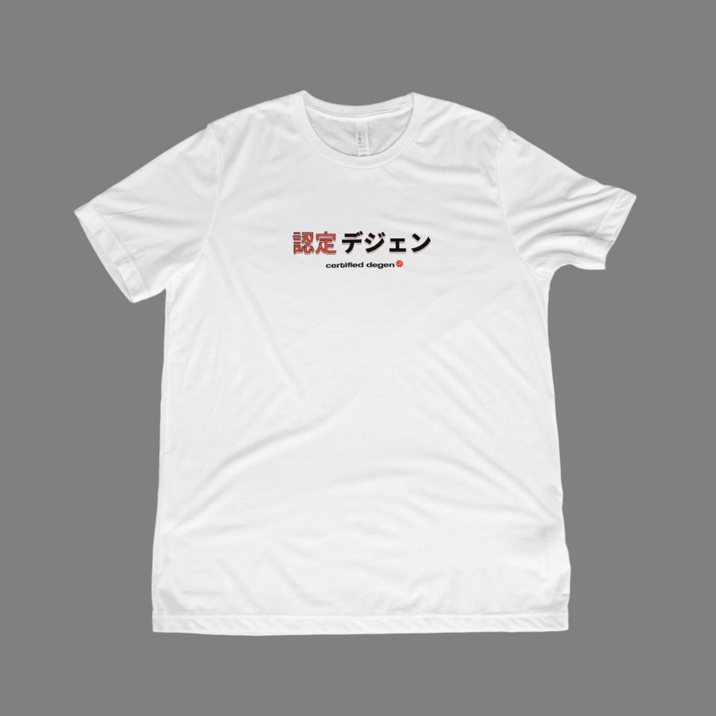 Certified Degen JP NFT Tee