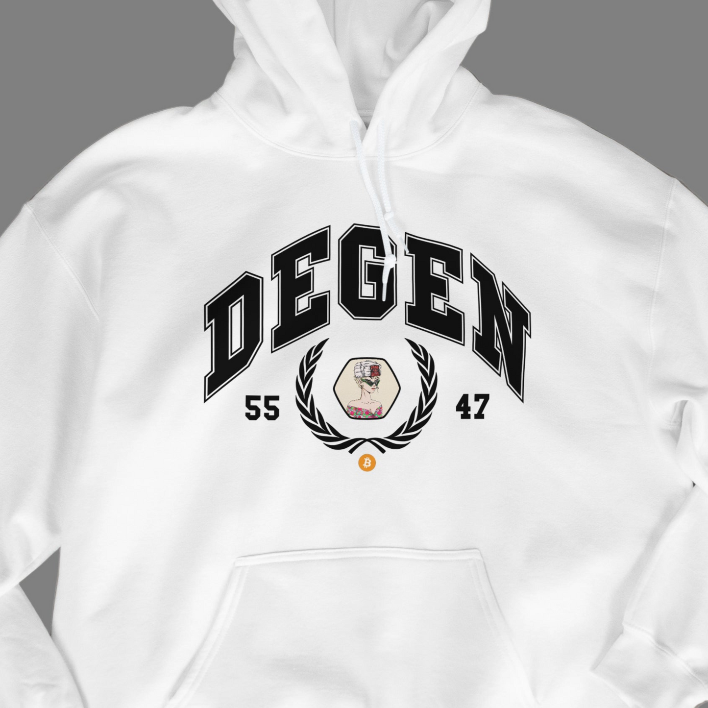 Blockchain Degen Varsity Hoodie