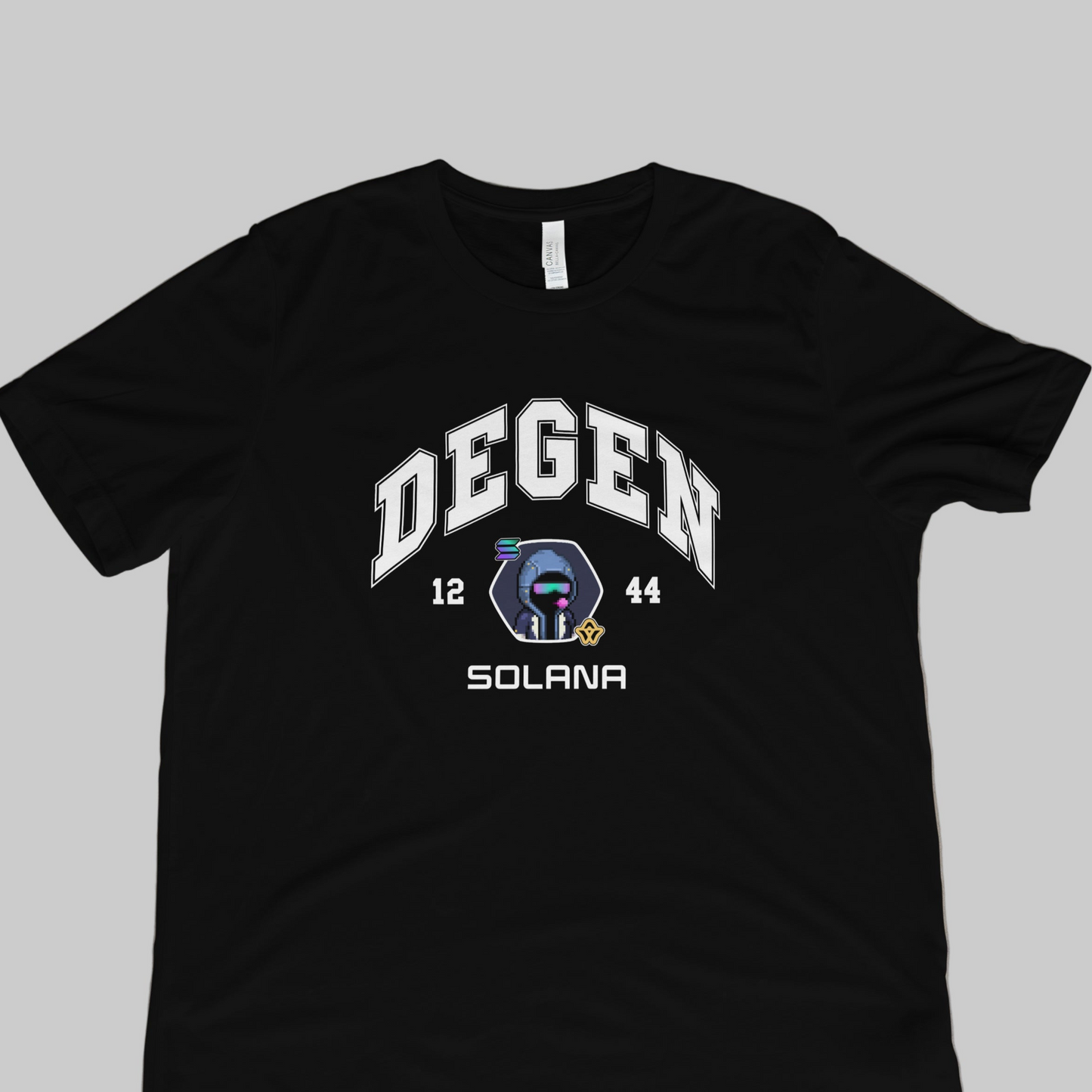Degen Blockchain Varsity Tee