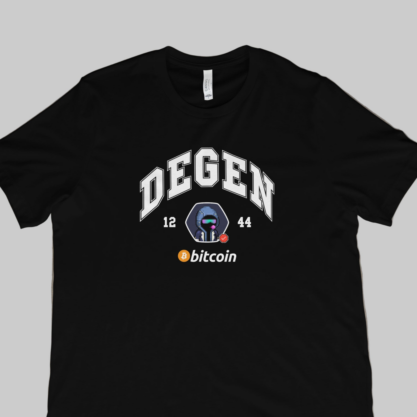 Degen Blockchain Varsity Tee