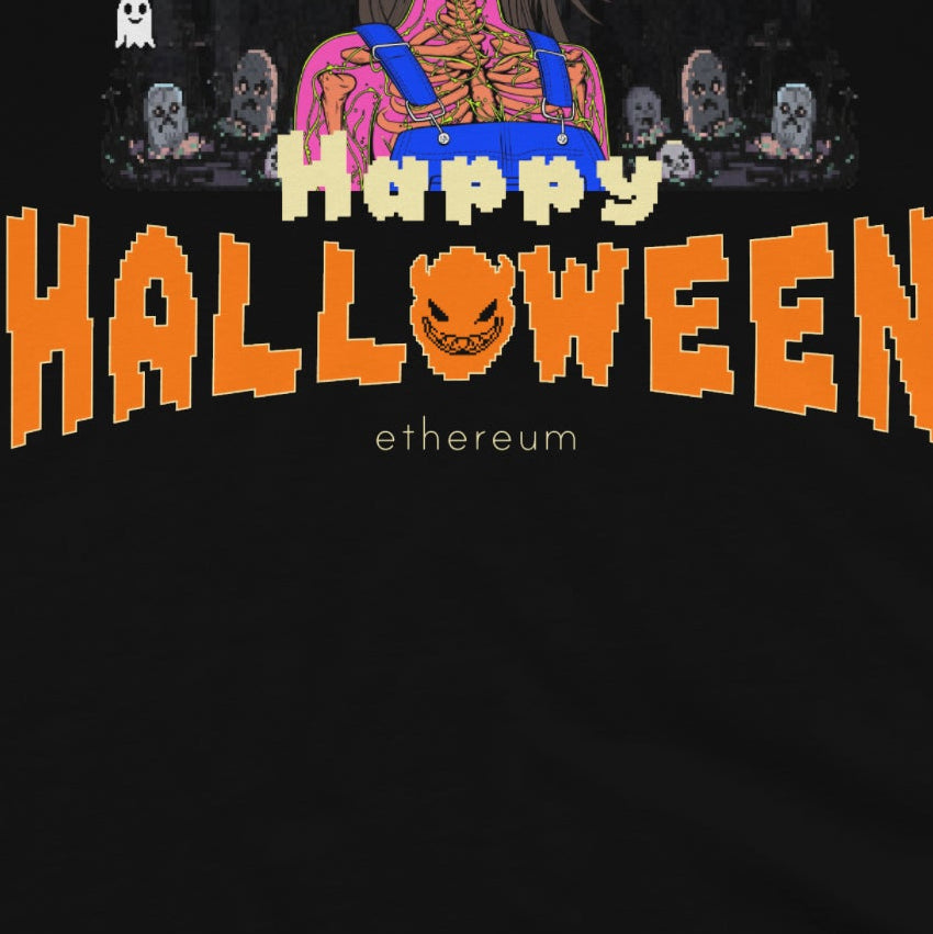 Pixel Moon Halloween Sweater