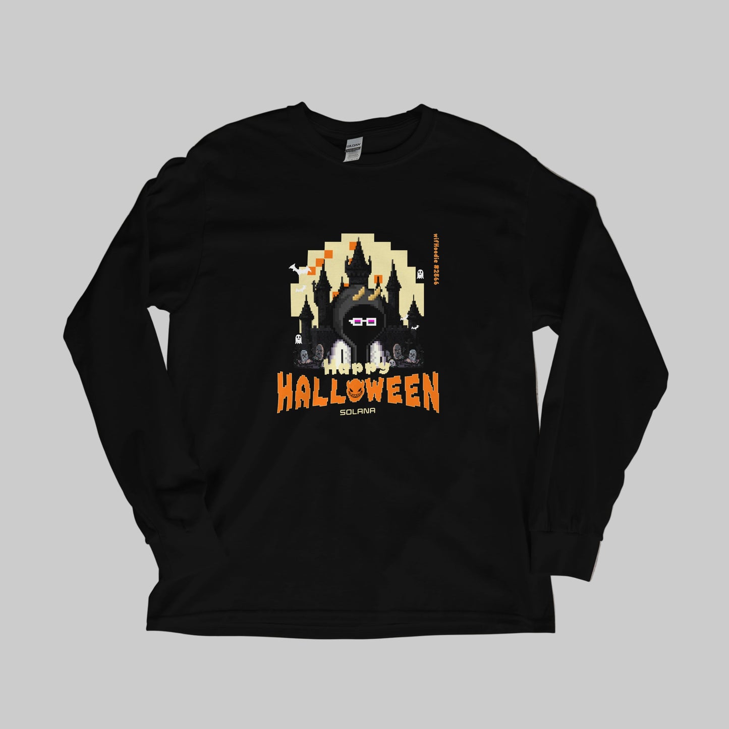 Pixel Moon Halloween Sweater