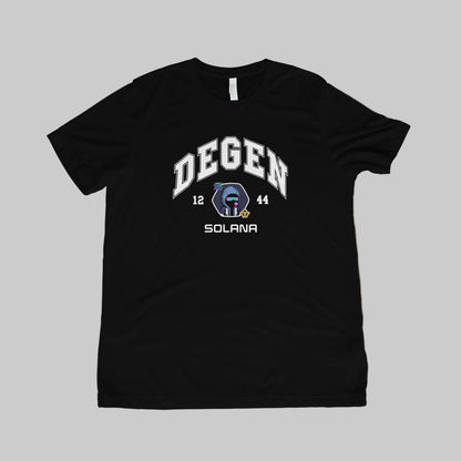 Degen Blockchain Varsity Tee
