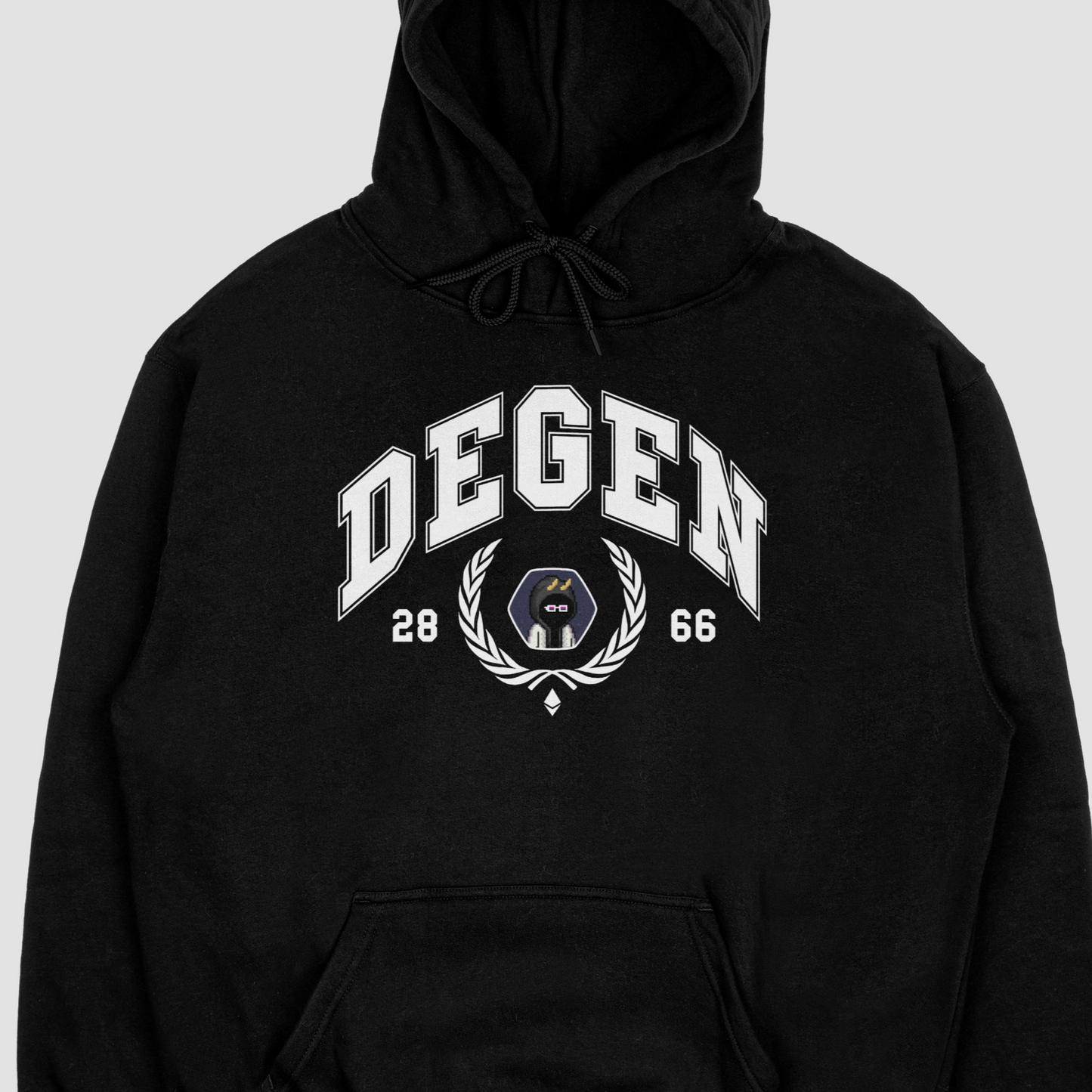Blockchain Degen Varsity Hoodie