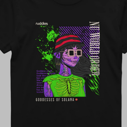 Nuddies x Certified Degen: Nu World Order tee