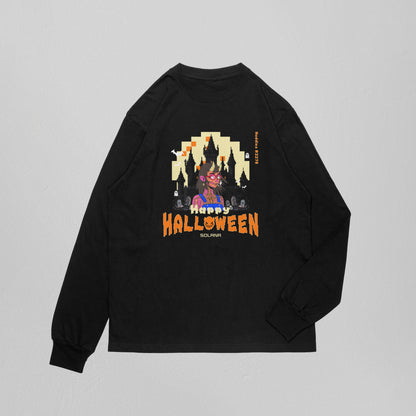 Pixel Moon Halloween Sweater