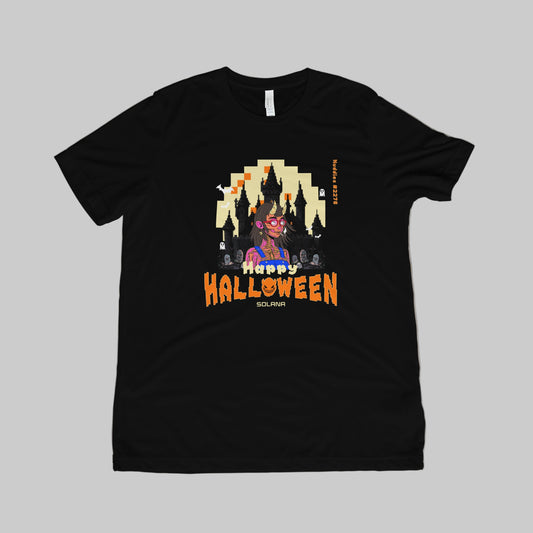 Pixel Moon Halloween Tee