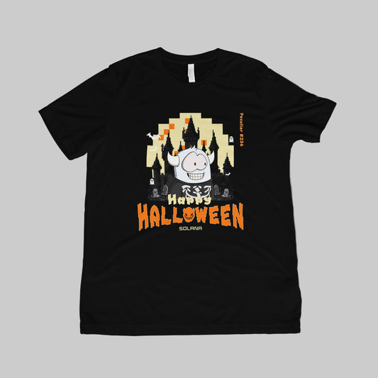 Pixel Moon Halloween Tee