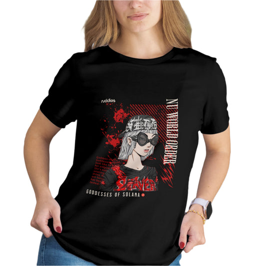 Nuddies x Certified Degen: Nu World Order tee