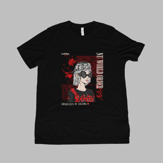 Nuddies x Certified Degen: Nu World Order tee